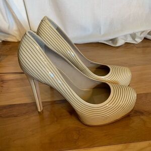 Pour la victoire Irina  patent striped pumps 8
